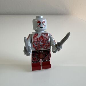 Lego Marvel Drax sh125 Minifigure Guardians of the Galaxy Milano Spaceship 76021